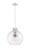 INNOVATIONS 410-3PL-PN-G410-16CL Newton Sphere 3 16 inch Pendant Polished Nickel