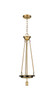 INNOVATIONS 221-1P-BB Beacon 1 14 inch Pendant Brushed Brass