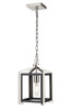 INNOVATIONS 376-1P-BPN-8 Wiscoy 1 8 inch Pendant Black Polished Nickel
