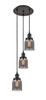 INNOVATIONS 113F-3P-OB-G53 Cone 3 Light Multi-Pendant part of the Franklin Restoration Collection Oil Rubbed Bronze