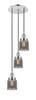 INNOVATIONS 113F-3P-PC-G53 Cone 3 Light Multi-Pendant part of the Franklin Restoration Collection Polished Chrome