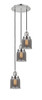INNOVATIONS 113F-3P-PN-G53 Cone 3 Light Multi-Pendant part of the Franklin Restoration Collection Polished Nickel