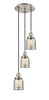 INNOVATIONS 113F-3P-SN-G58 Cone 3 Light Multi-Pendant part of the Franklin Restoration Collection Brushed Satin Nickel