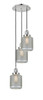 INNOVATIONS 113F-3P-PN-G262 Stanton 3 Light Multi-Pendant part of the Franklin Restoration Collection Polished Nickel