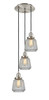 INNOVATIONS 113F-3P-SN-G142 Chatham 3 Light Multi-Pendant part of the Franklin Restoration Collection Brushed Satin Nickel