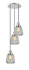 INNOVATIONS 113F-3P-PN-G142 Chatham 3 Light Multi-Pendant part of the Franklin Restoration Collection Polished Nickel