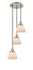 INNOVATIONS 113F-3P-SN-G171 Fulton 3 Light Multi-Pendant part of the Franklin Restoration Collection Brushed Satin Nickel