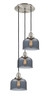 INNOVATIONS 113F-3P-SN-G73 Cone 3 Light Multi-Pendant part of the Franklin Restoration Collection Brushed Satin Nickel