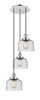 INNOVATIONS 113F-3P-PC-G74 Cone 3 Light Multi-Pendant part of the Franklin Restoration Collection Polished Chrome
