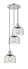 INNOVATIONS 113F-3P-PN-G74 Cone 3 Light Multi-Pendant part of the Franklin Restoration Collection Polished Nickel
