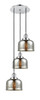 INNOVATIONS 113F-3P-PC-G78 Cone 3 Light Multi-Pendant part of the Franklin Restoration Collection Polished Chrome