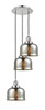 INNOVATIONS 113F-3P-PN-G78 Cone 3 Light Multi-Pendant part of the Franklin Restoration Collection Polished Nickel