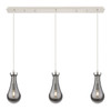 INNOVATIONS 123-451-1P-PN-G451-5SM Owego 5 Light 37 inch Linear Pendant Polished Nickel