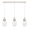 INNOVATIONS 123-450-1P-PN-G450-6SCL Malone 0 Light 38 inch Linear Pendant Polished Nickel