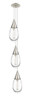 INNOVATIONS 103-450-1P-SN-G450-6CL Malone 7 Light 8 inch Multi Pendant Brushed Satin Nickel