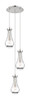 INNOVATIONS 113-451-1P-PN-G451-5CL Owego 6 Light 13 inch Multi Pendant Polished Nickel