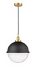 INNOVATIONS 616-1PH-SG-HFS-124-BK Edison 1 13 inch Multi Pendant Satin Gold