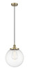 INNOVATIONS 616-1PH-AB-G202-14 Beacon 1 13.75 inch Multi Pendant Antique Brass