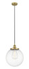 INNOVATIONS 616-1PH-BB-G202-14 Beacon 1 13.75 inch Multi Pendant Brushed Brass