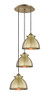 INNOVATIONS 113B-3P-AB-M14-AB Adirondack 3 14.125 inch Multi Pendant Antique Brass