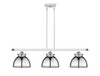INNOVATIONS 516-3I-WPC-M14-PC Adirondack 3 36 inch Multi Pendant White and Polished Chrome