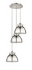 INNOVATIONS 113B-3P-PN-M14-PN Adirondack 3 14.125 inch Multi Pendant Polished Nickel
