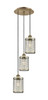 INNOVATIONS 113B-3P-AB-M18-AB Nestbrook 3 18.5 inch Multi Pendant Antique Brass