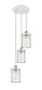 INNOVATIONS 113B-3P-WPC-M18-PC Nestbrook 3 18.5 inch Multi Pendant White and Polished Chrome