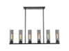 INNOVATIONS 429-6I-BK-G429-11SM Empire 6 44.25 inch Linear Pendant Matte Black INNOVATIONS 429-6I-BK-G429-11SM Empire 6 44.25 inch Linear Pendant Matte Black