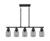 INNOVATIONS 472-5I-TBK-G472-6SM Somers 5 42.75 inch Linear Pendant Textured Black INNOVATIONS 472-5I-TBK-G472-6SM Somers 5 42.75 inch Linear Pendant Textured Black