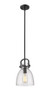 INNOVATIONS 410-1SS-BK-G412-8SDY Newton Bell 1 8 inch Multi Pendant Matte Black