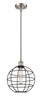 INNOVATIONS 516-1S-SN-CE-10-BK Lake Placid 1 10 inch Multi Pendant Satin Nickel