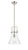 INNOVATIONS 411-1SM-SN-G411-10CL Newton Cone 1 10 inch Multi Pendant Satin Nickel