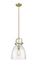 INNOVATIONS 410-1SM-BB-G412-10SDY Newton Bell 1 10 inch Multi Pendant Brushed Brass