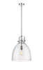 INNOVATIONS 410-1SL-PN-G412-14SDY Newton Bell 1 14 inch Multi Pendant Polished Nickel