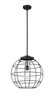 INNOVATIONS 221-1S-BK-CE-16-BK Lake Placid 1 16 inch Multi Pendant Matte Black