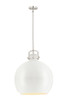 INNOVATIONS 410-1SL-PN-M410-18W Newton Sphere 1 18 inch Multi Pendant Polished Nickel