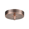 INNOVATIONS 100-AC Single Port Round Canopy & Hardware Antique Copper