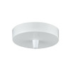 INNOVATIONS 100-W Single Port Round Canopy & Hardware White