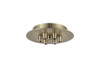 INNOVATIONS 106-AB 6 Light Round Multi Port Canopy Antique Brass
