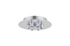 INNOVATIONS 106-PC 6 Light Round Multi Port Canopy Polished Chrome