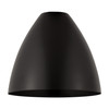 INNOVATIONS MBD-75-BK Metal Bristol Light 7.5 inch Matte Black Metal Shade