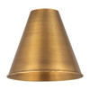 INNOVATIONS MBC-8-BB Ballston Cone Light 8 inch Brushed Brass Metal Shade