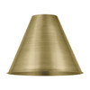 INNOVATIONS MBC-12-AB Ballston Cone Light 12 inch Antique Brass Metal Shade