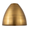 INNOVATIONS MBD-12-BB Metal Bristol Light 12 inch Brushed Brass Metal Shade