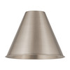 INNOVATIONS MBC-12-SN Ballston Cone Light 12 inch Brushed Satin Nickel Metal Shade