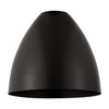 INNOVATIONS MBD-12-BK Metal Bristol Light 12 inch Matte Black Metal Shade