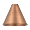 INNOVATIONS MBC-16-AC Ballston Cone Light 16 inch Antique Copper Metal Shade