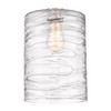 INNOVATIONS G1113-L Cobbleskill Light 9 inch Deco Swirl Glass