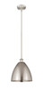 INNOVATIONS 616-1S-SN-MBD-12-SN Edison Dome 1 Light 12 inch Mini Pendant Brushed Satin Nickel
